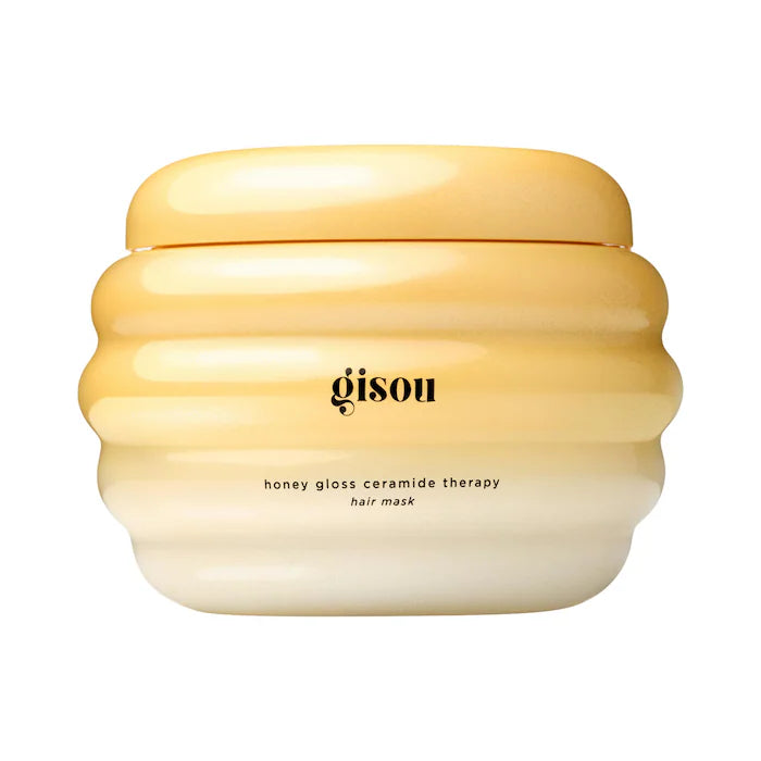 Gisou Mascarilla capilar hidratante Honey Gloss con terapia de ceramidas.
