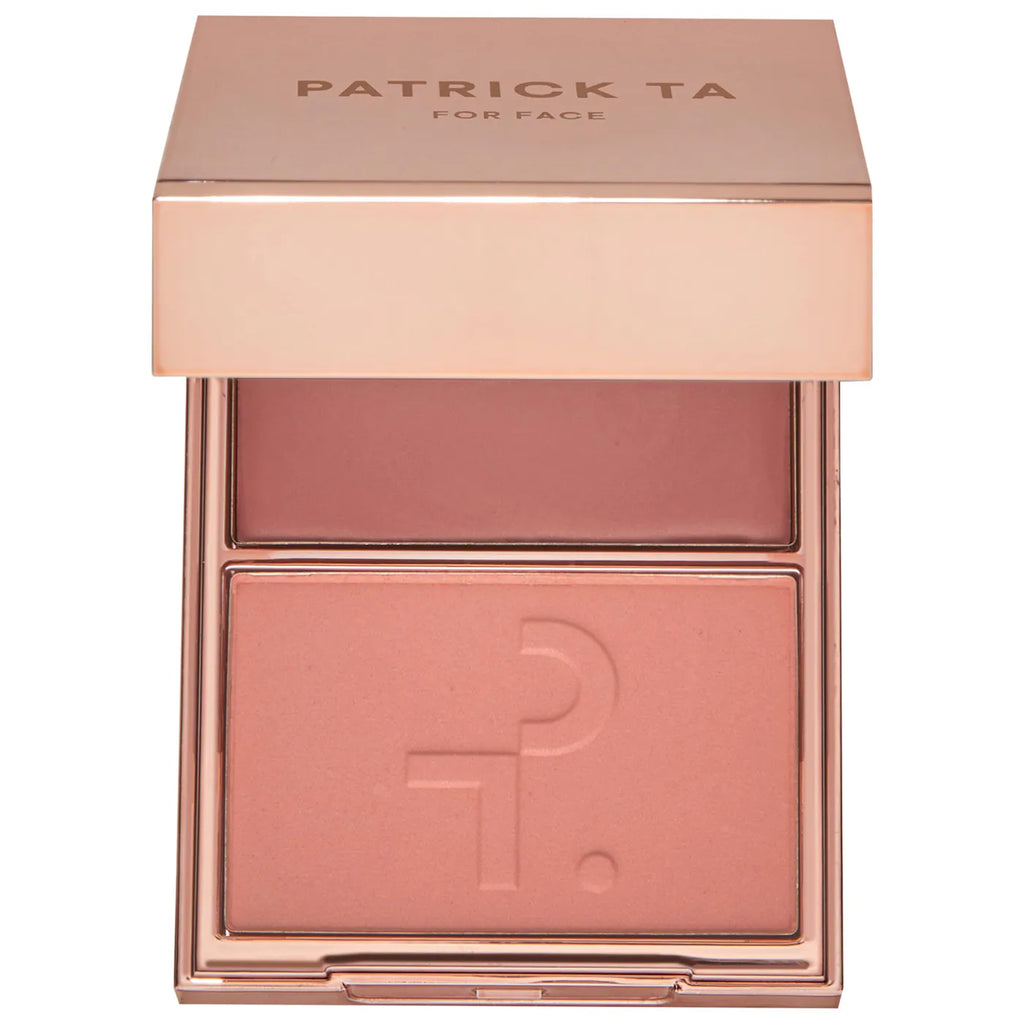 PATRICK TA  Major Headlines Double-Take Crème & Powder Blush Duo PRE - ORDEN