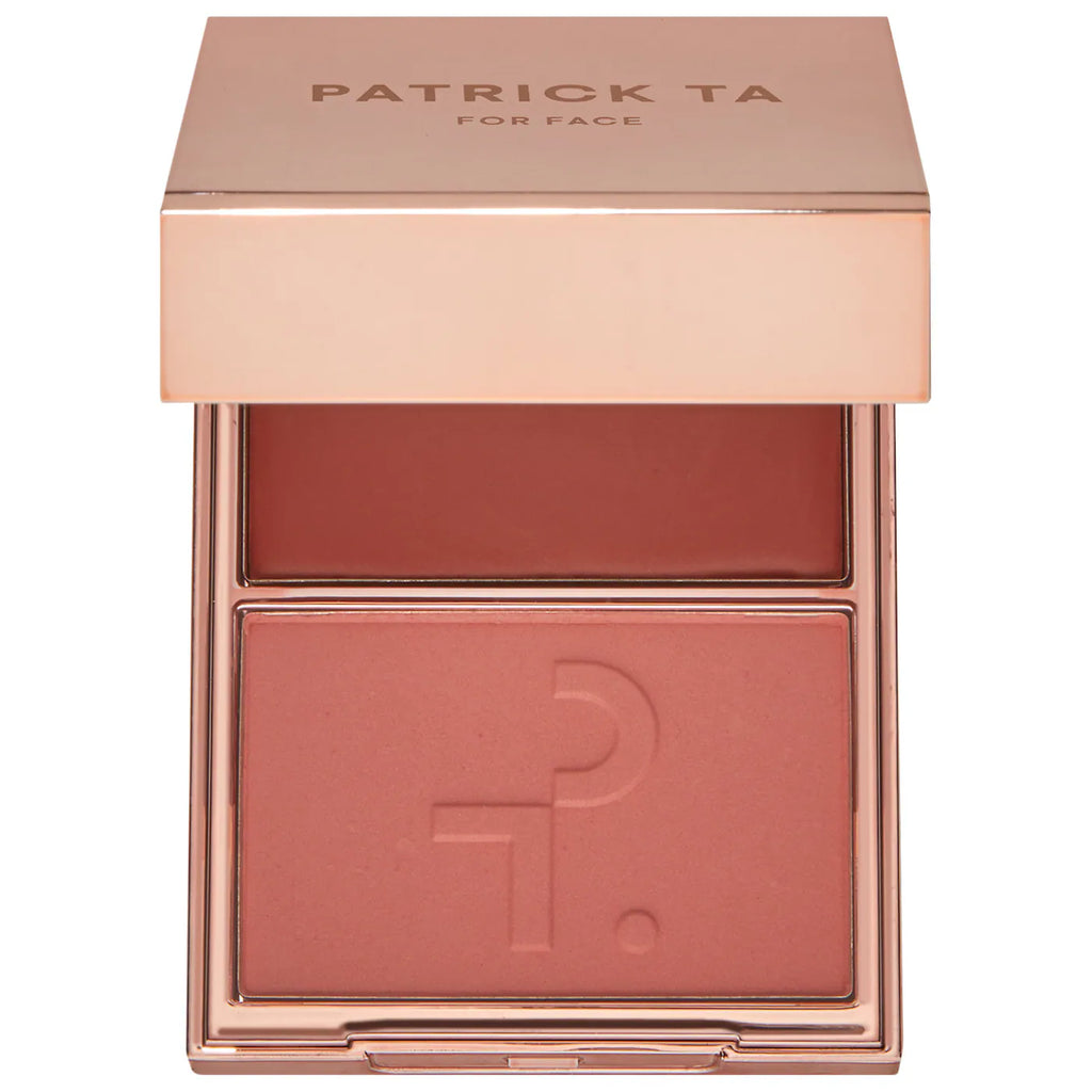 PATRICK TA  Major Headlines Double-Take Crème & Powder Blush Duo PRE - ORDEN