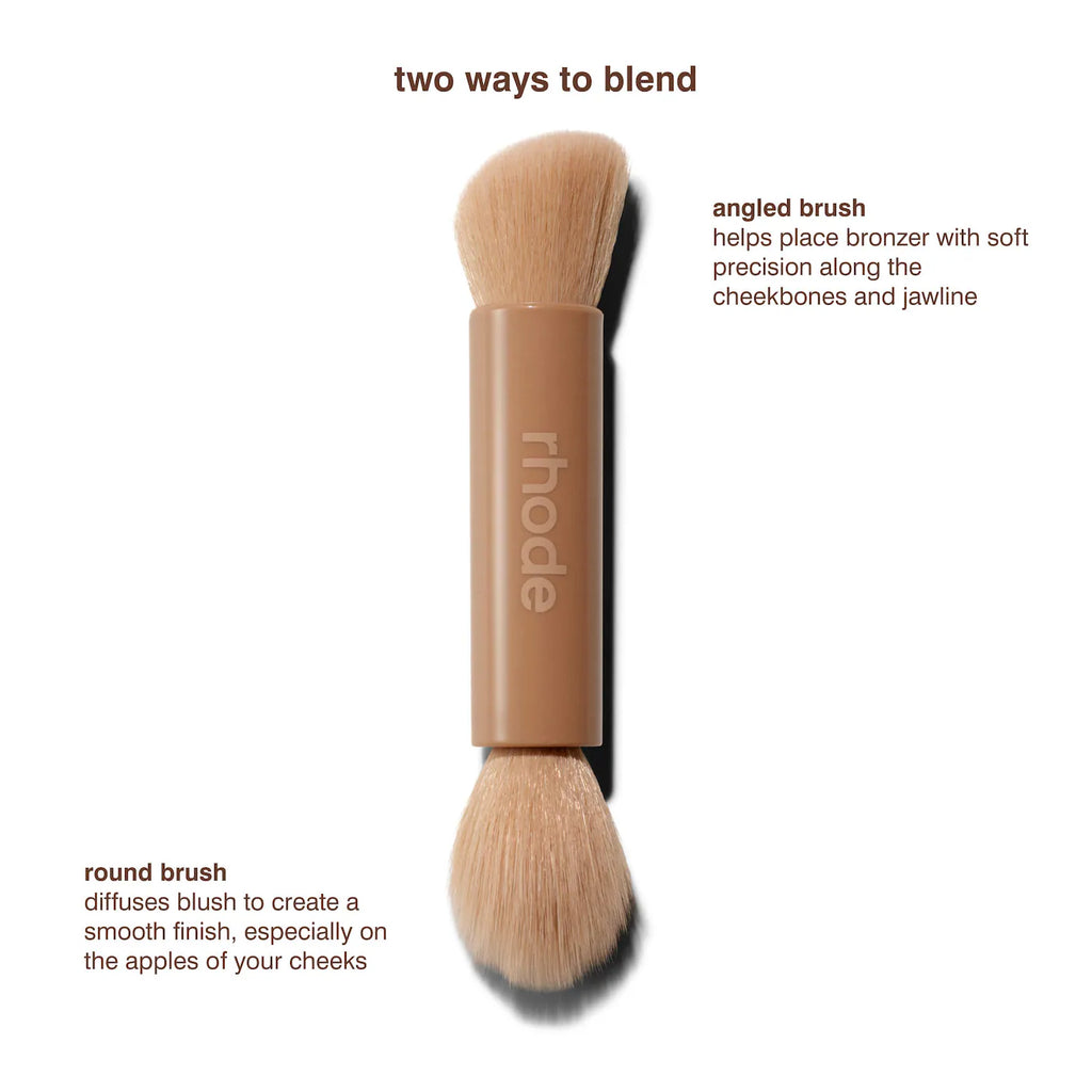 rhode  Pocket Brush Double-Ended Makeup Brush PRE - ORDEN