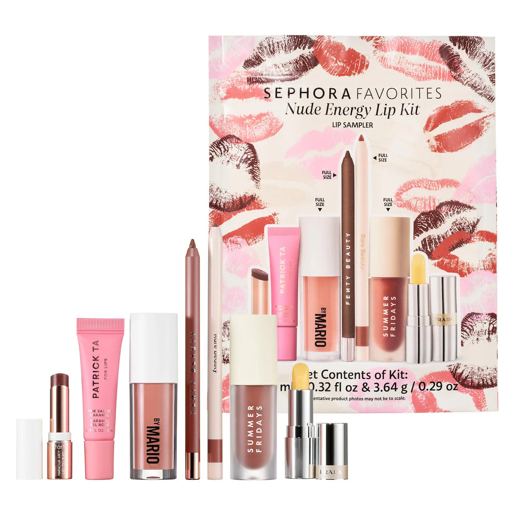 Sephora Favorites  Nude Energy Lip Kit Makeup Set PRE - ORDEN