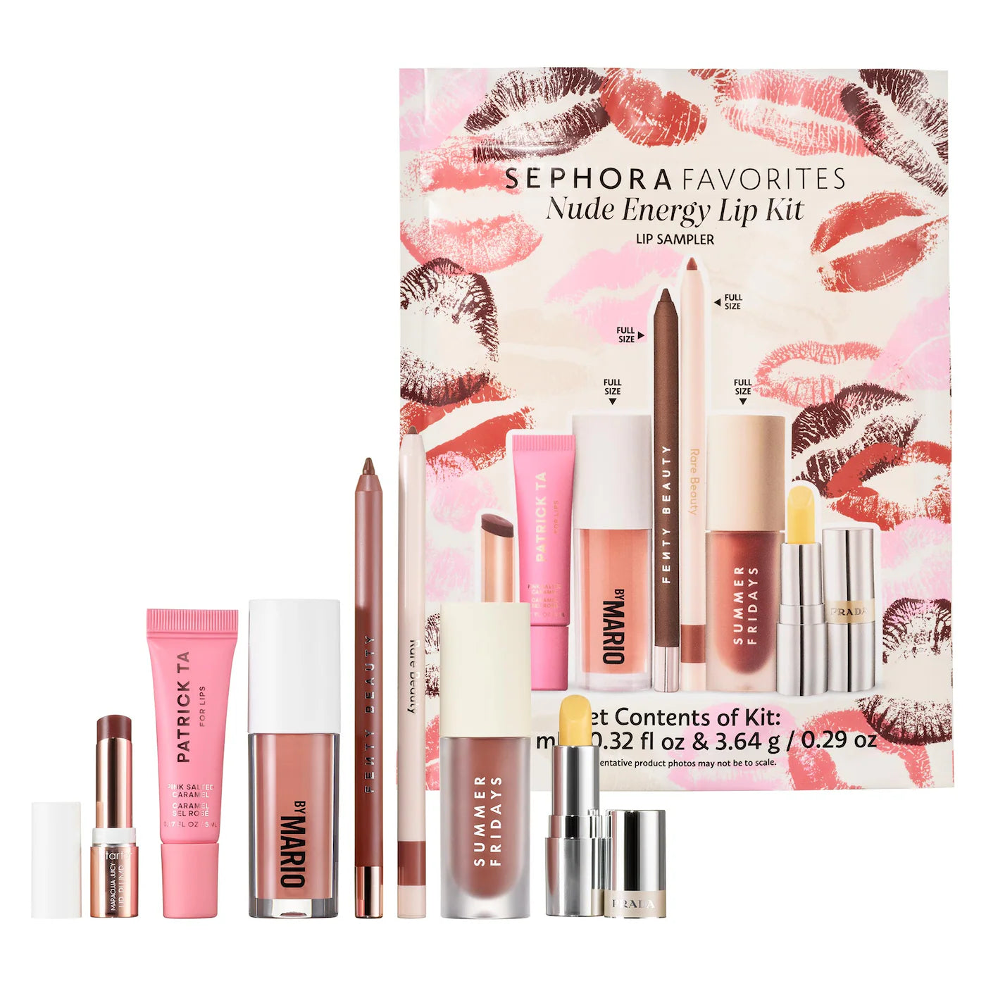 Sephora Favorites  Nude Energy Lip Kit Makeup Set PRE - ORDEN